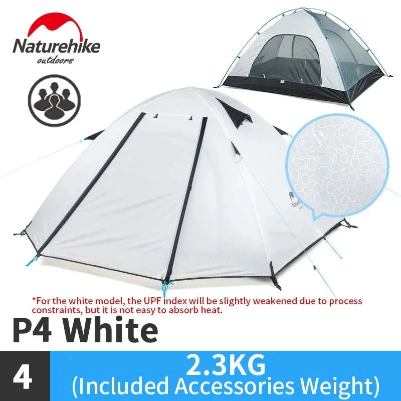 Naturehike 2023 NEW outdoor 2-4 Person Camping Tent GlowCart