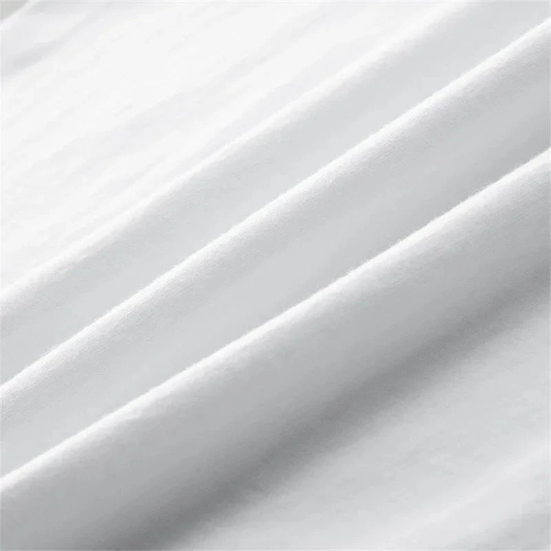 Kawaii Good Mental State Pure Short Sleeved T-shirt for Men GlowCart