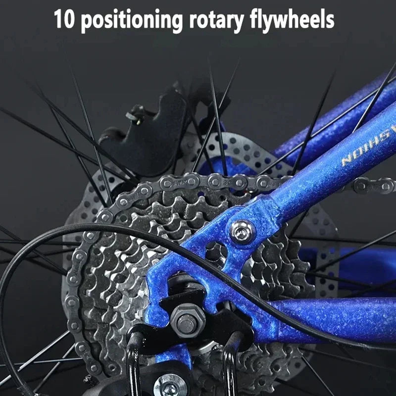 27.5 inch mountain bike single disc oil brake Downhill Bicycle soft tail mtb dual shock absorber 10speed Cross Country bicicleta GlowCart