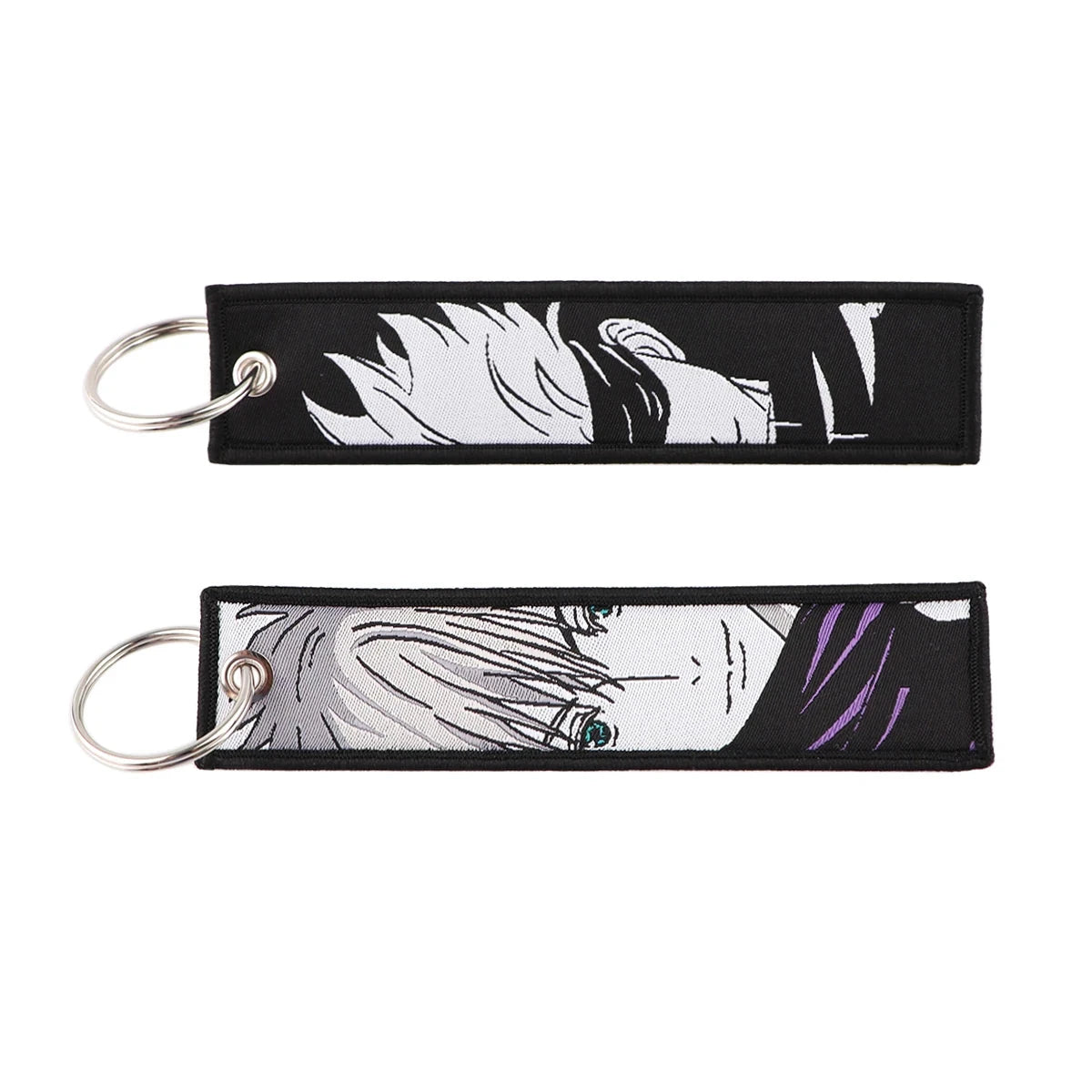Classic Anime Cool Embroidery Key Fobs Key Tag Motorcycles GlowCart