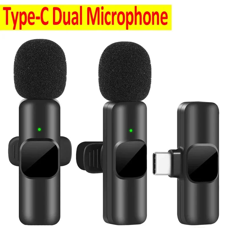 Microphone Wireless Lavalier Microphone for Live GlowCart