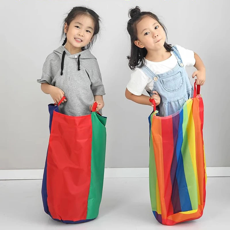 Racing Jumping Bag Adults Kids Sensory Sports Fun Outdoor Games Carnival Party Favors Buitenspeelgoed Juegos Al Aire Libre GlowCart