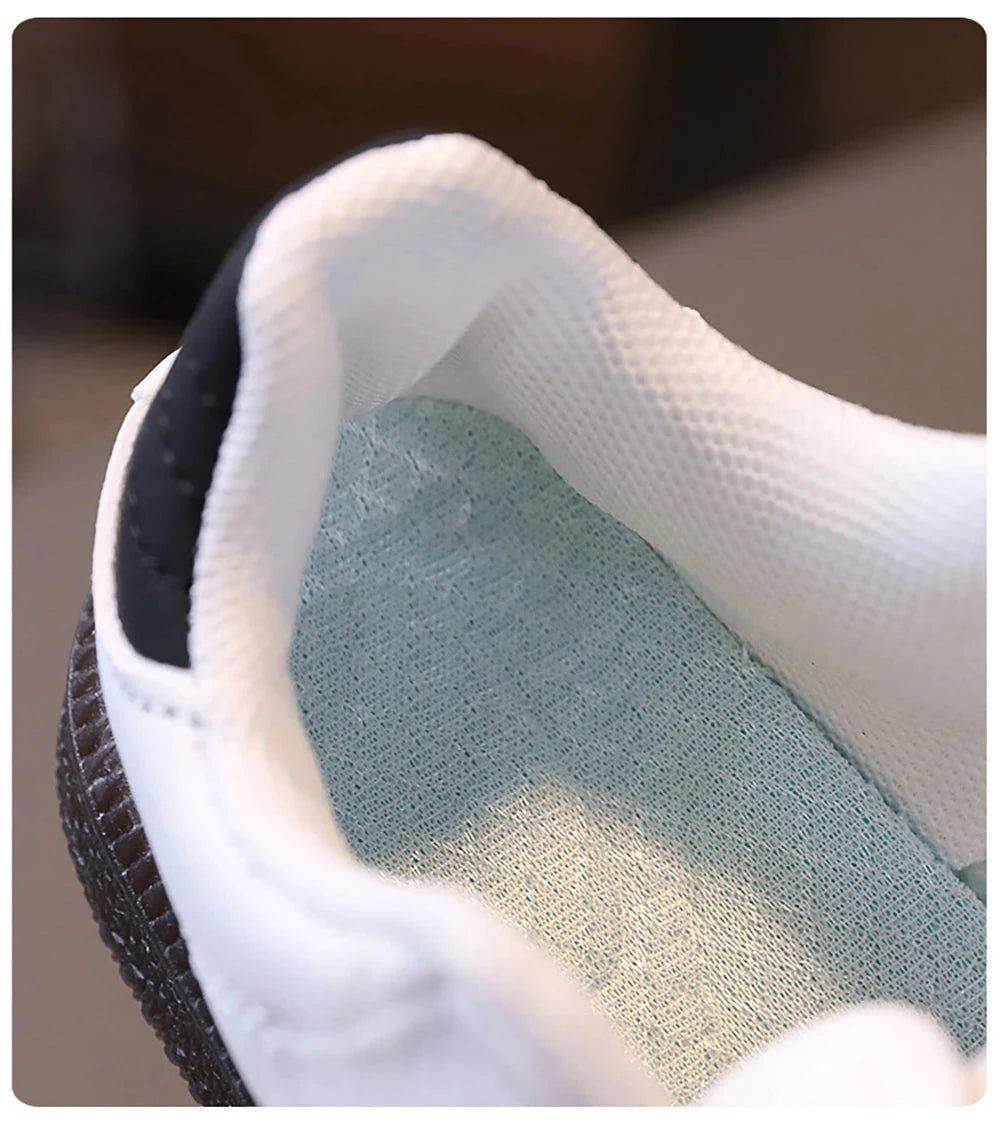 Fashion Sport Shoes For Children PU Leather Ergonomics Kids GlowCart