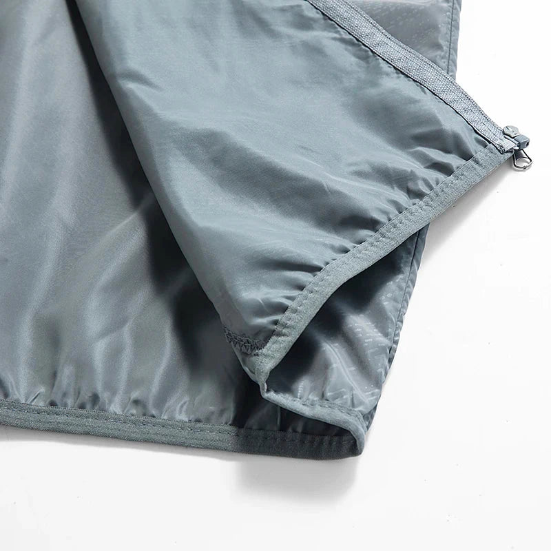 JNLN Men's Women's Waterproof Hiking Jacket Quick Dry Sun GlowCart