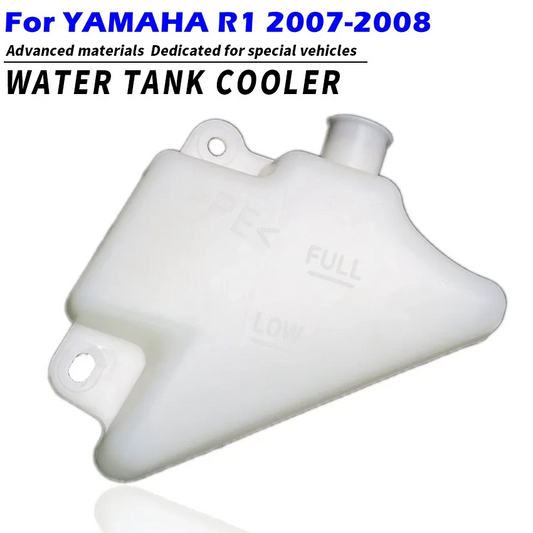 For YAMAHA R1 2007 2008 Radiator Tank Motorcycle Coolant Over Flow Bottle Overflow Reservoir Tank GlowCart