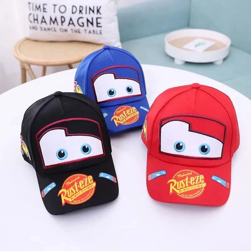 Lightning McQueen spring, autumn and summer children's hat GlowCart