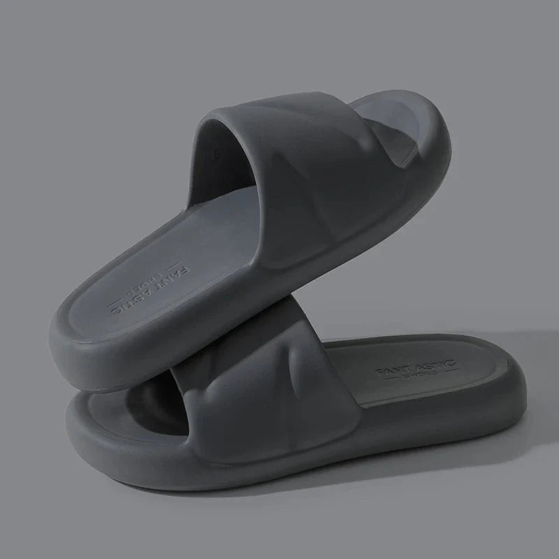 Cloud Slippers For Men Bathroom Thick-soled Non-Slip Slides GlowCart