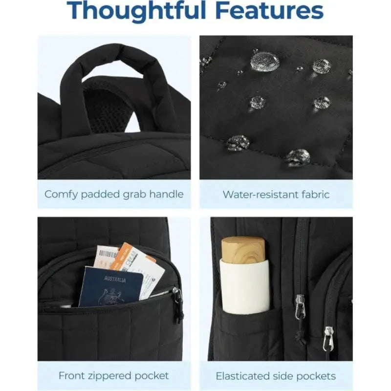 Men's Unisex Backpack Oxford Waterproof Backpack Business GlowCart