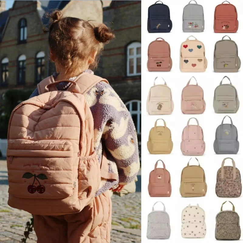 School Children's Backpack 2022 Autumn New Fashion School Girl Backpack Children's Schoolbag Vacation Leisure Mother Backpack GlowCart