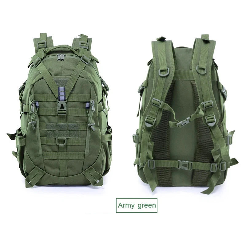 25L Camping Backpack Men's Bag Travel Bags Tactical Molle GlowCart