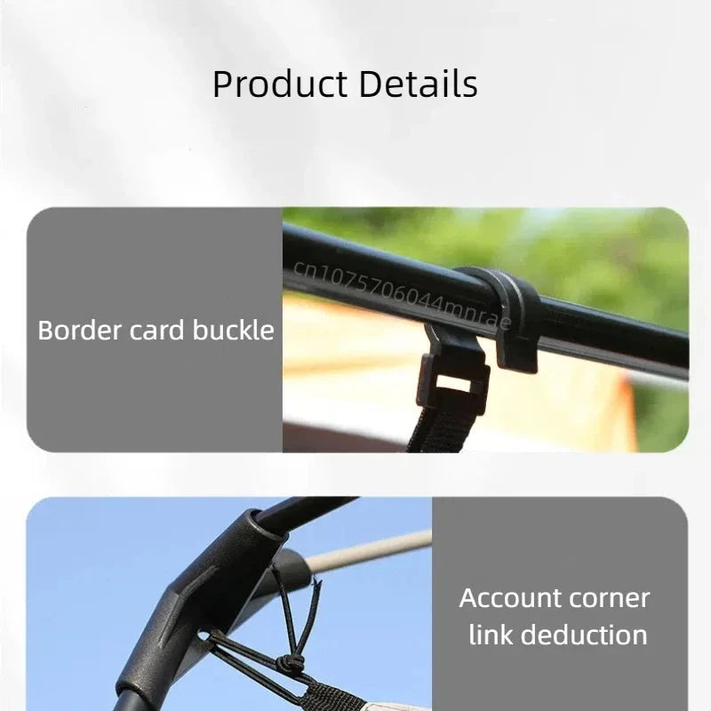 Outdoor Camping Tent, Portable Folding Anti Rainstorm GlowCart