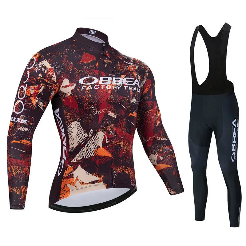 Hiru Summer Spring and Autumn Long Sleeve Bike Clothing Set Bicycle Mountain 2026 Team Cycling Jersey Maillot Ropa Ciclismo GlowCart