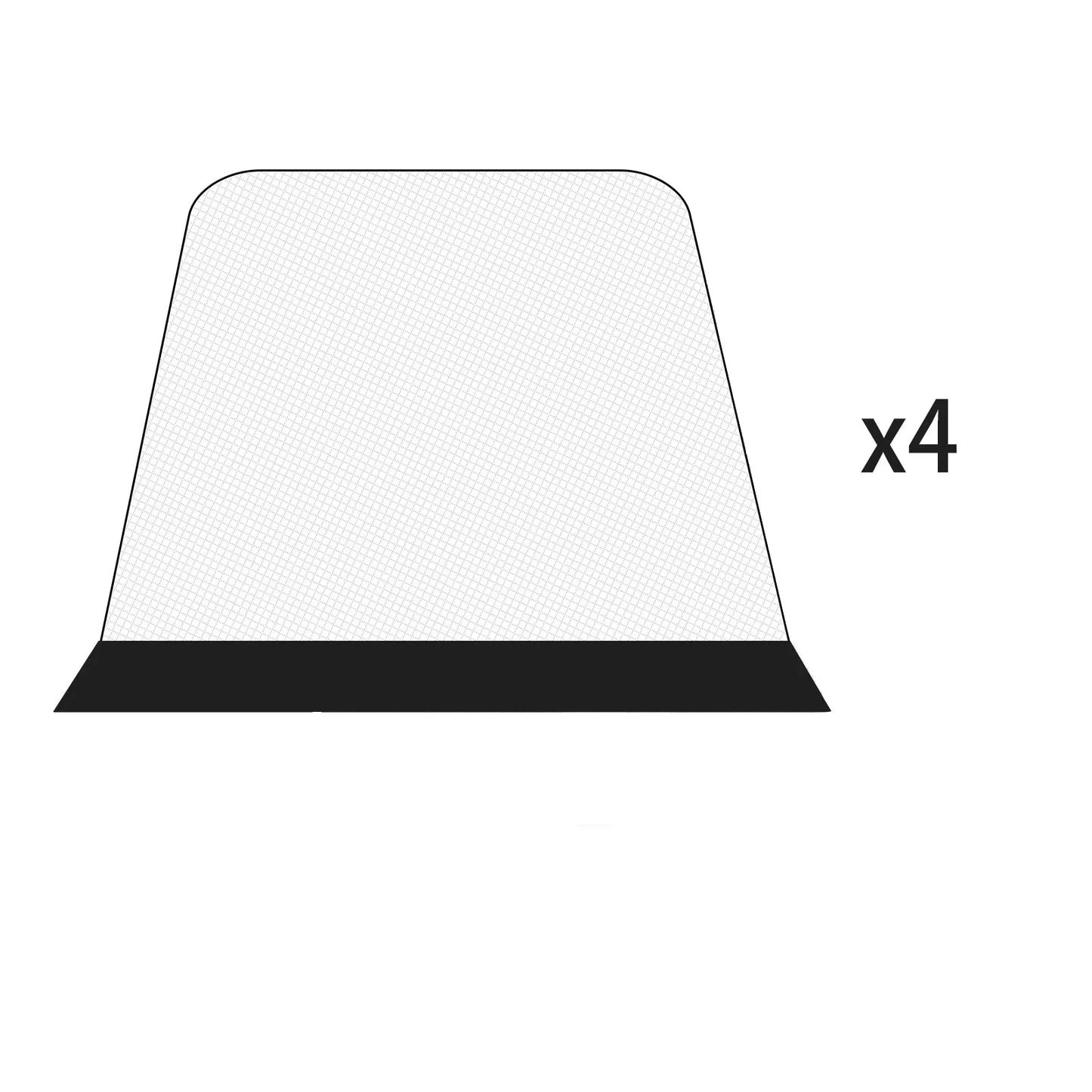 BISINNA 6-8 Persons One-touch Dome Tent Vinyl Coated Canopy GlowCart