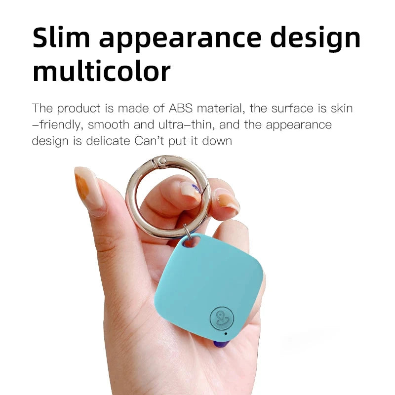 Mini Bluetooth 5.0 Tracker AntiLost Device Round Pet Kids GlowCart