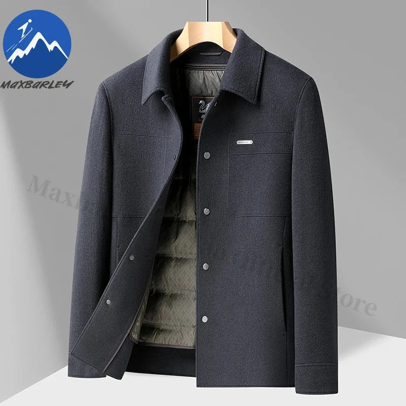 Maxbarley Luxury Men Down Jacket 2025 Lightweight Outdoor GlowCart