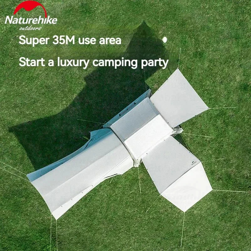 Naturehike AIR 7.0 Inflatable Car Tail Tent Sunshade GlowCart