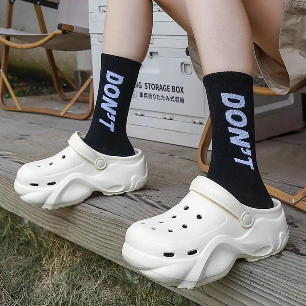 BASATU Women's Fashion Chunky Platform Sandals Summer Thick GlowCart