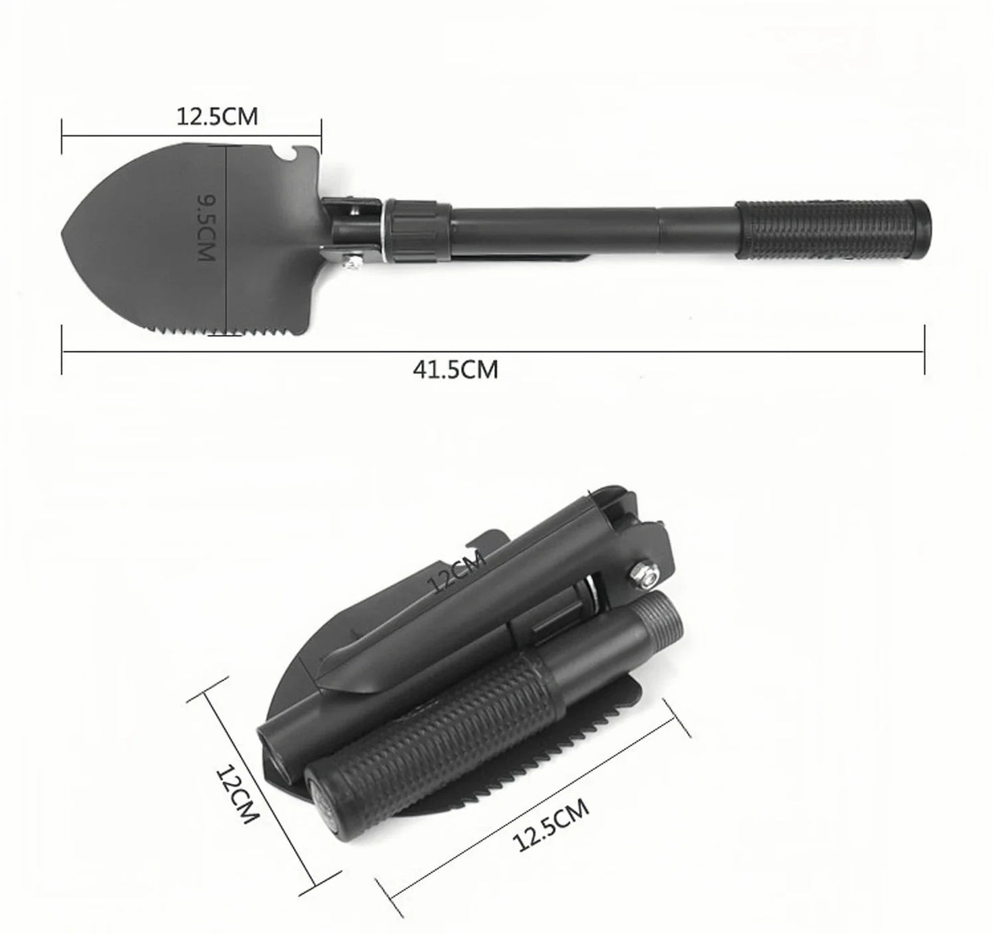 Multifunction Shovel Camping Survival Folding Shovels GlowCart