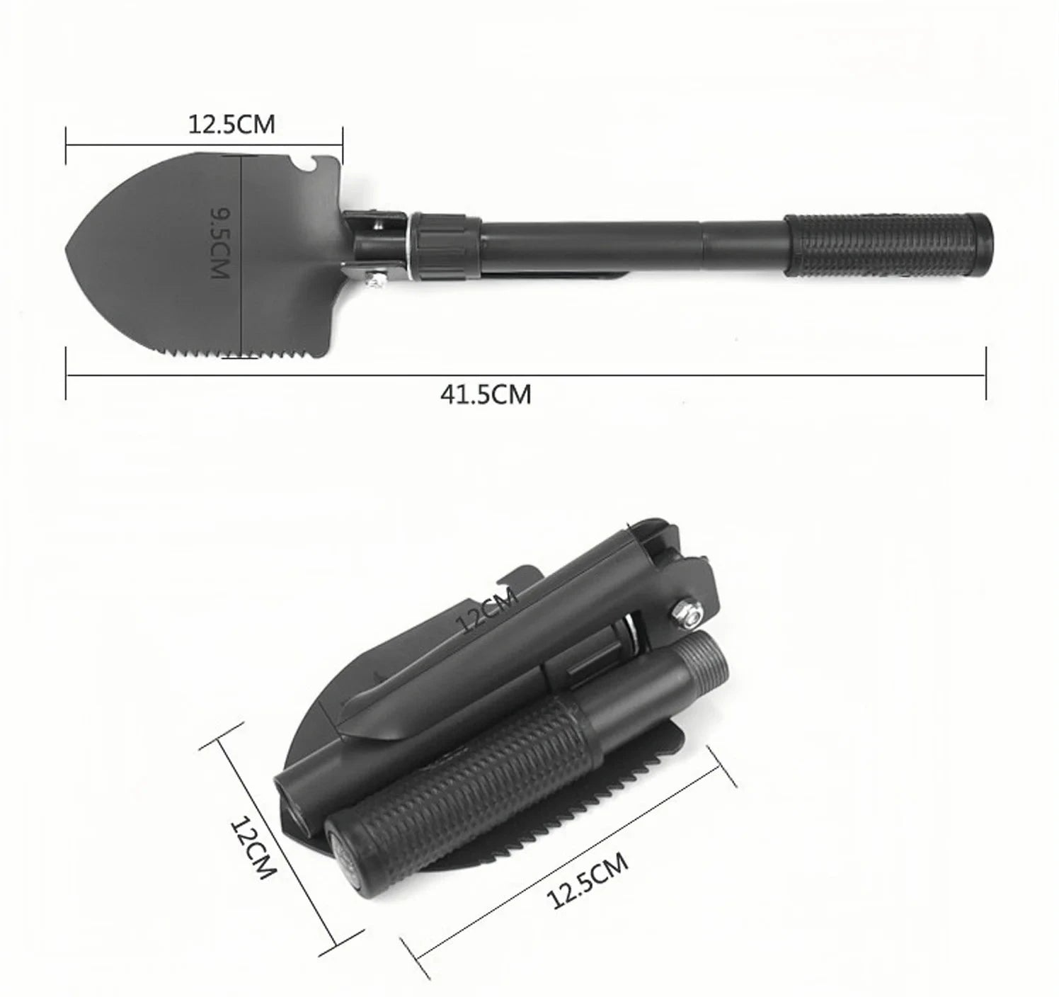 Multifunction Shovel Camping Survival Folding Shovels GlowCart