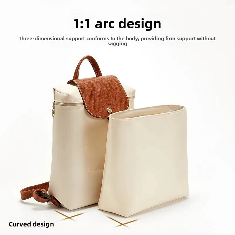 Bag organizer insert for longchamp backpack nylon storage GlowCart