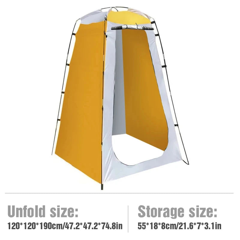 Westtune Portable Privacy Shower Tent Outdoor Waterproof GlowCart