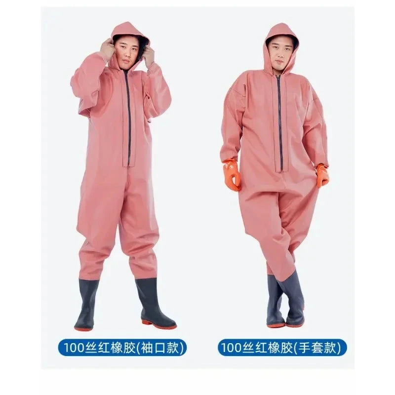 Motorcycle Raincoat /Conjoined Men Raincoat/overalls Men and GlowCart