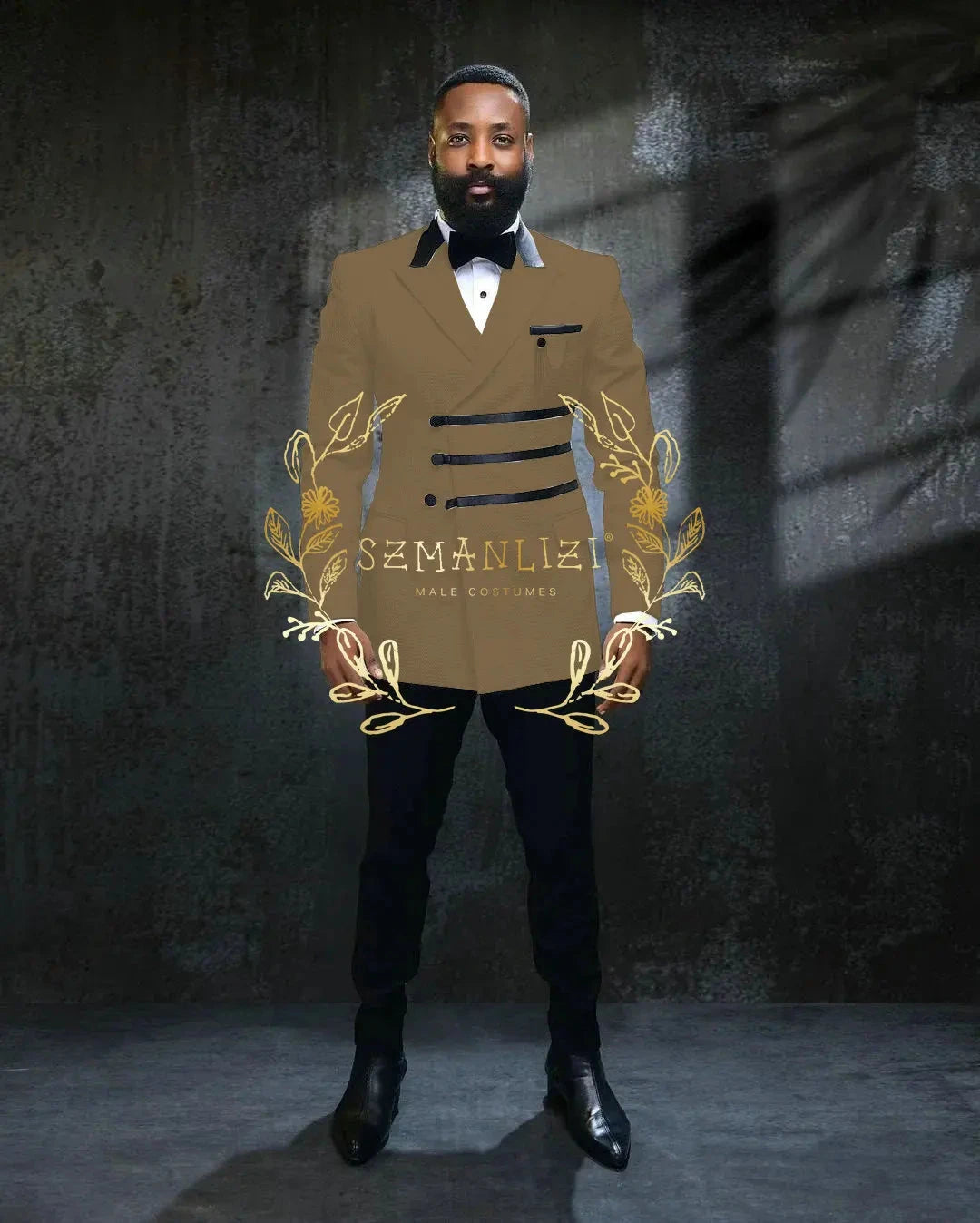 Blazer Sets Plaid Fashion Peaked Lapel Men Wedding Prom GlowCart