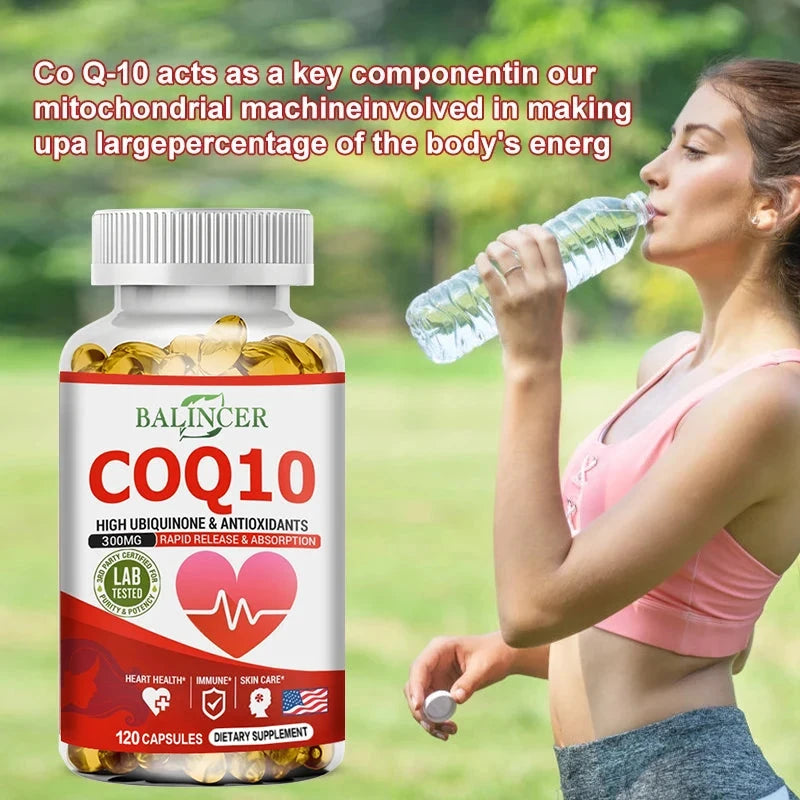Coenzyme Q-10 - Natural Antioxidant for Cardiovascular GlowCart