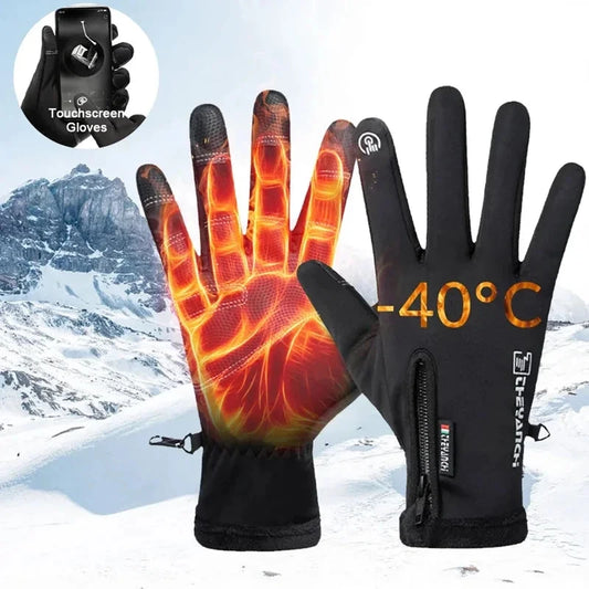 Winter Gloves Waterproof Thermal Touch Screen Thermal GlowCart