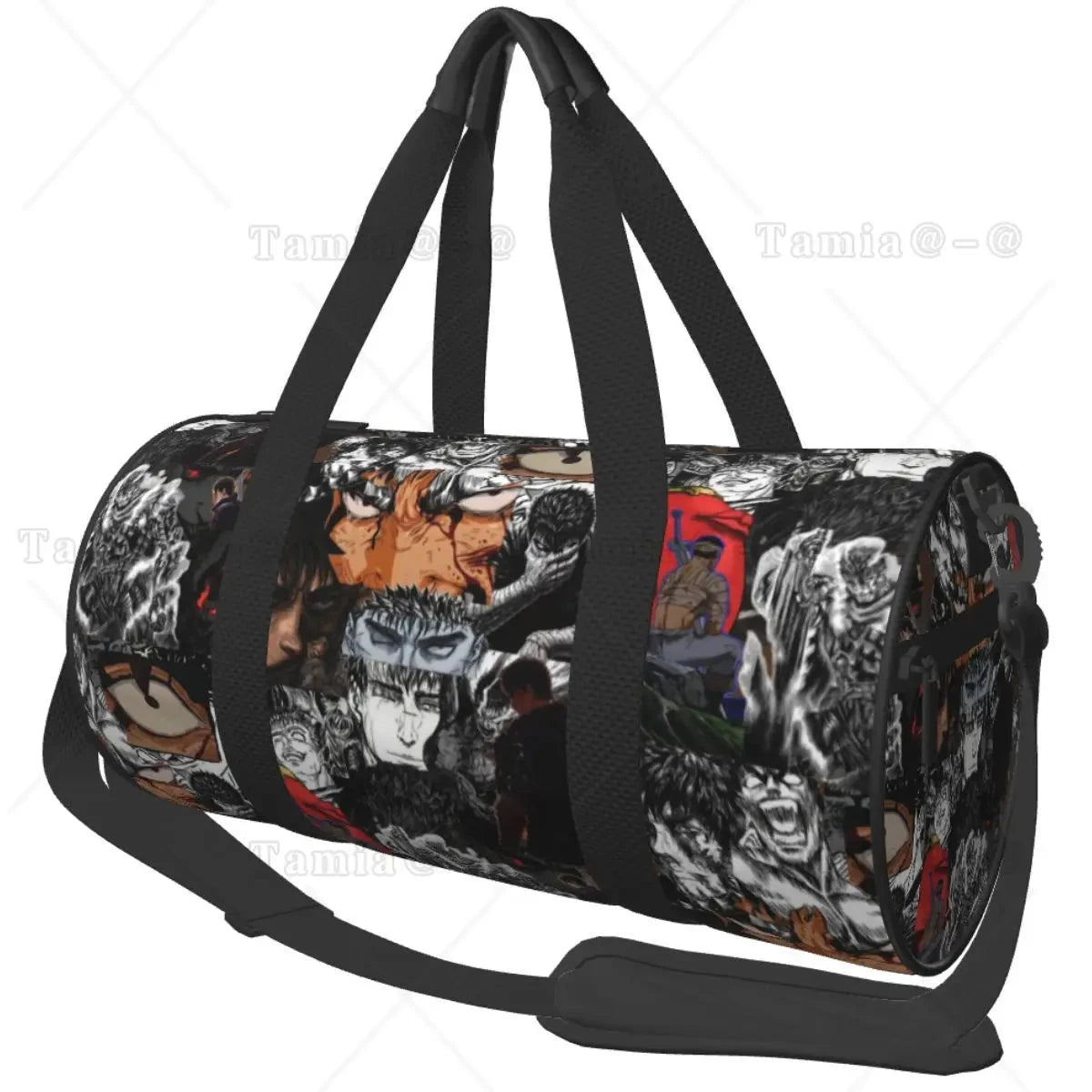 Japan Anime Bereserk Sports Gym Bag with Pocket Waterproof GlowCart