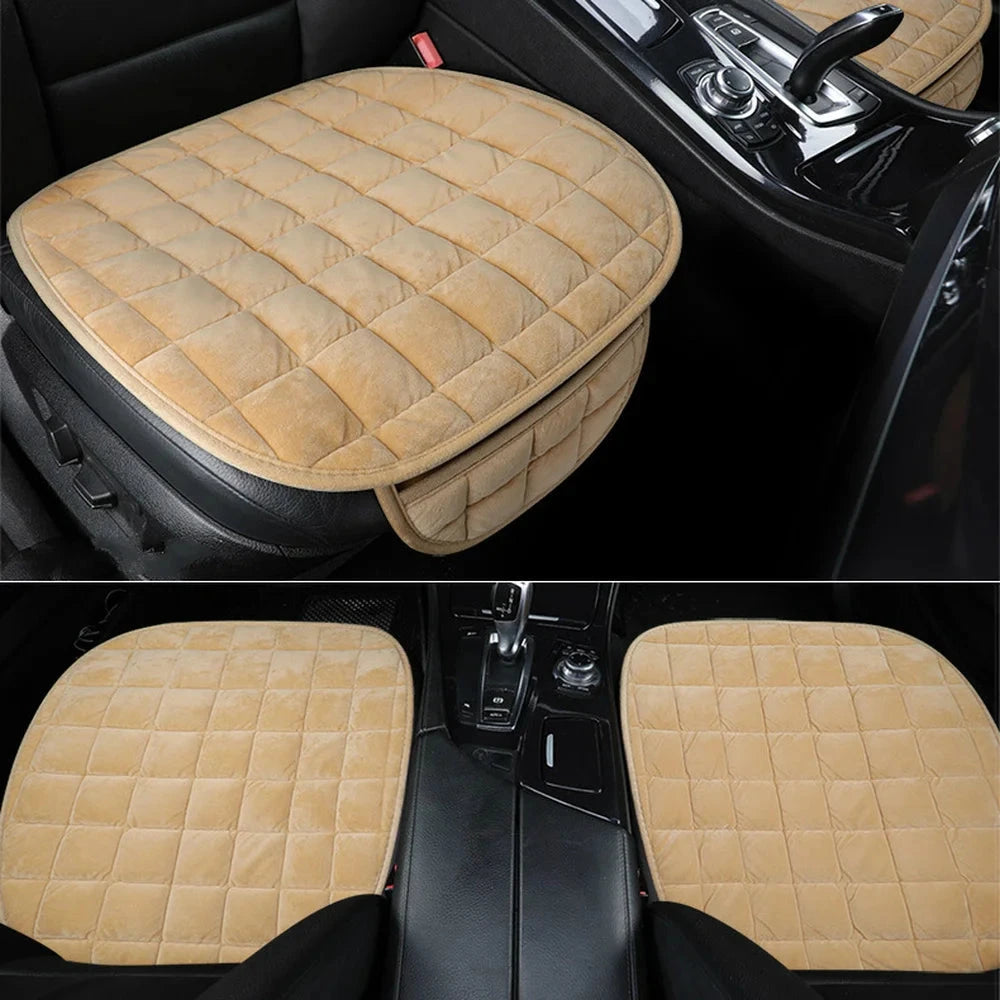 Universal Winter Warm Car Seat Cover Cushion Anti-slip Front GlowCart
