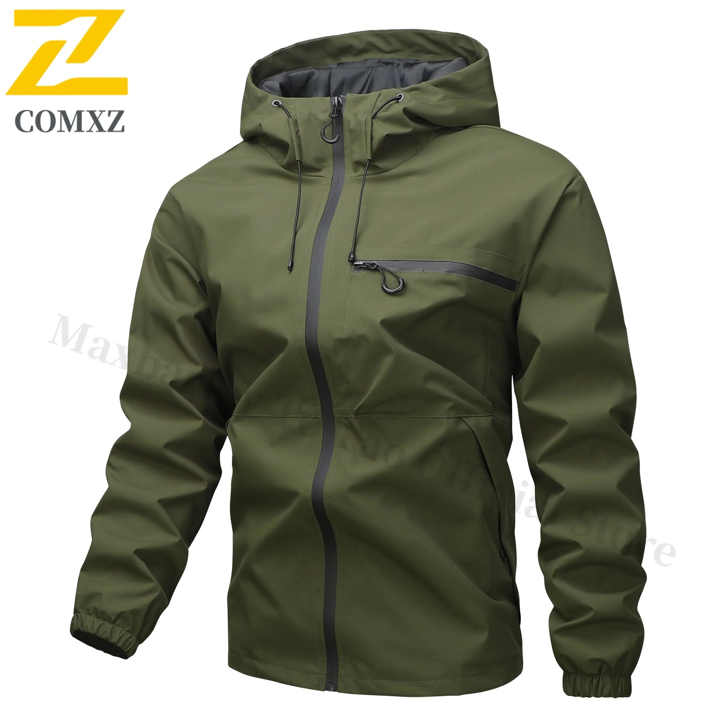 Mountain Hiking Jacket Mens Autumn 2025 New Casual Zipper GlowCart