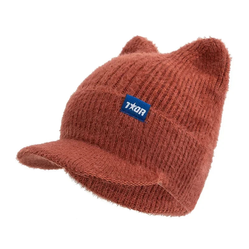 Hot Sale Women Candy Colors Winter Hat Fashion Faux Fur GlowCart