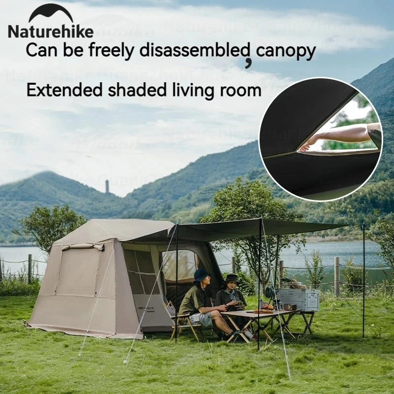 Naturehike Village 6.0 One Touch Tent Hut Automatic Tent for GlowCart