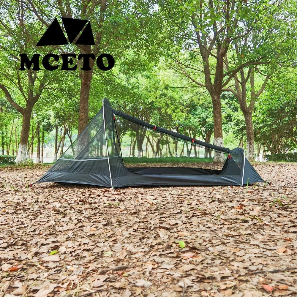 2 People Camping Tent Ultra Light Hiking Backpack Tent Dual GlowCart