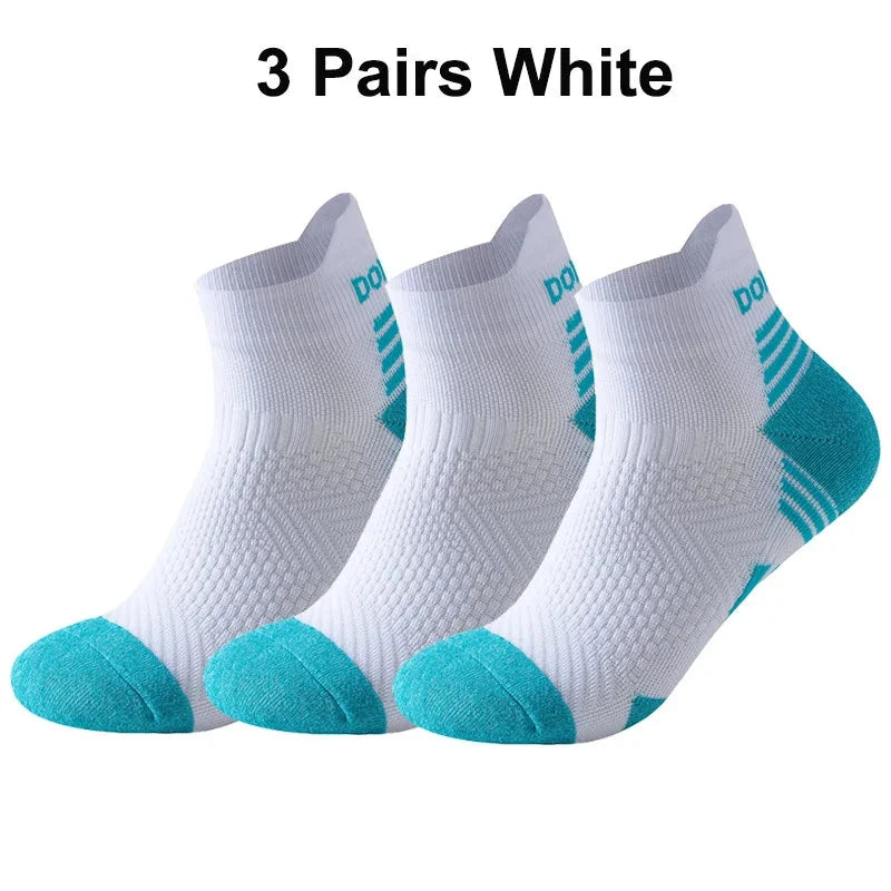 3/1Pairs Sport Compression Ankle Socks Men Women Professional Low Cut Fitness Marathon Running Outdoor Deodorant Breathable Sox GlowCart
