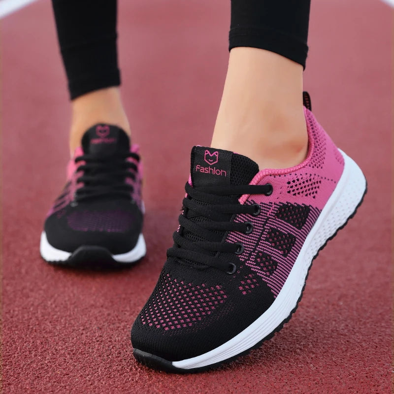 2024 Women Sport Shoes Fashion Platform Sneakers Ladies