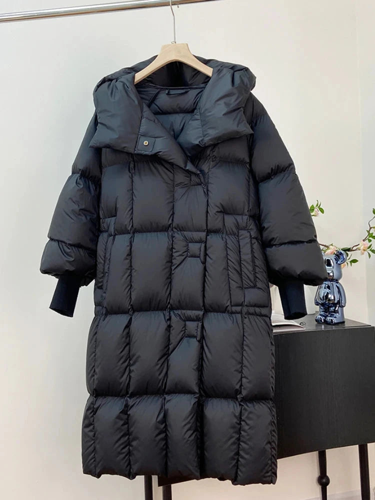 Winter Fashion Goose Down Jacket Women's 2023 New High GlowCart