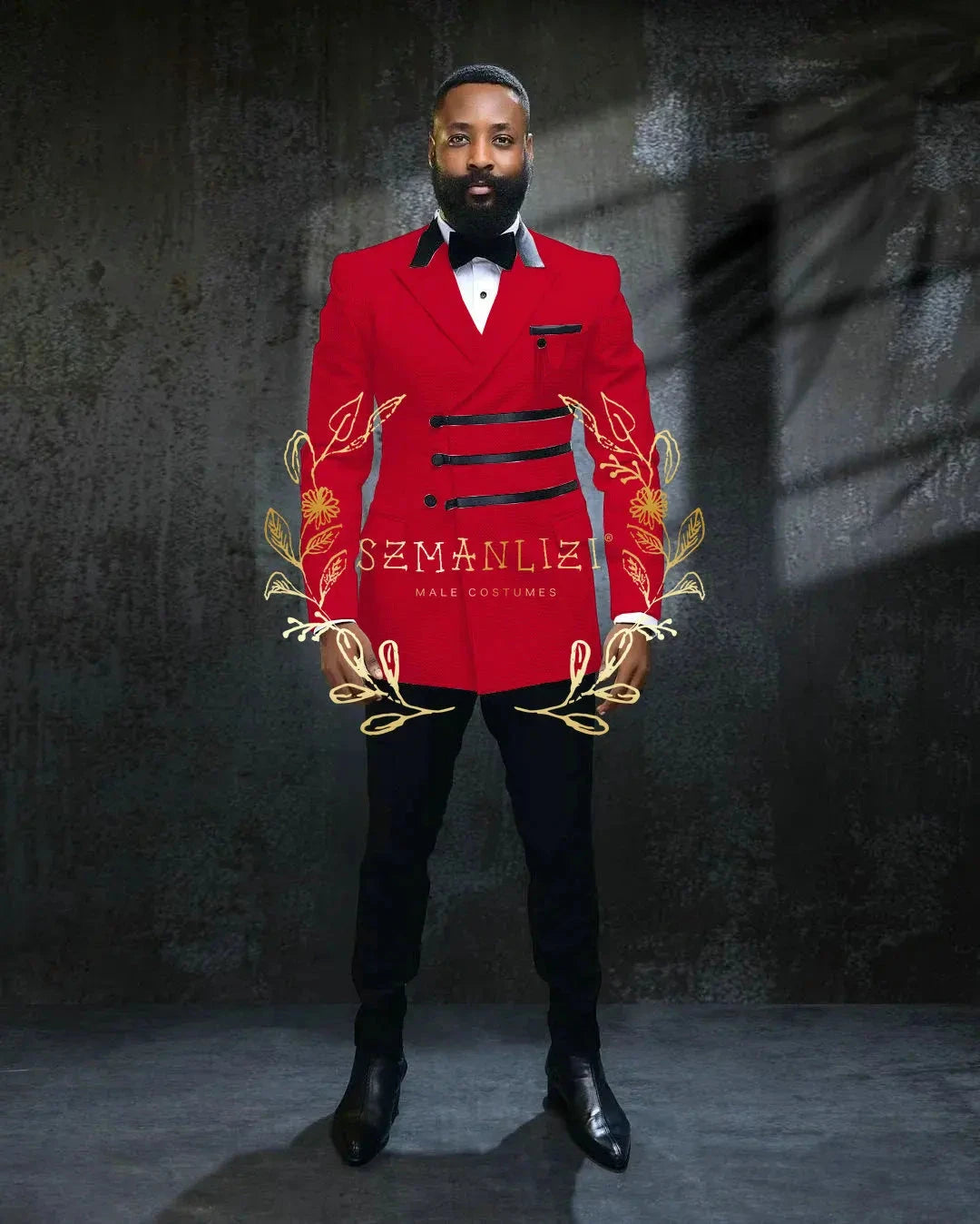 Blazer Sets Plaid Fashion Peaked Lapel Men Wedding Prom GlowCart