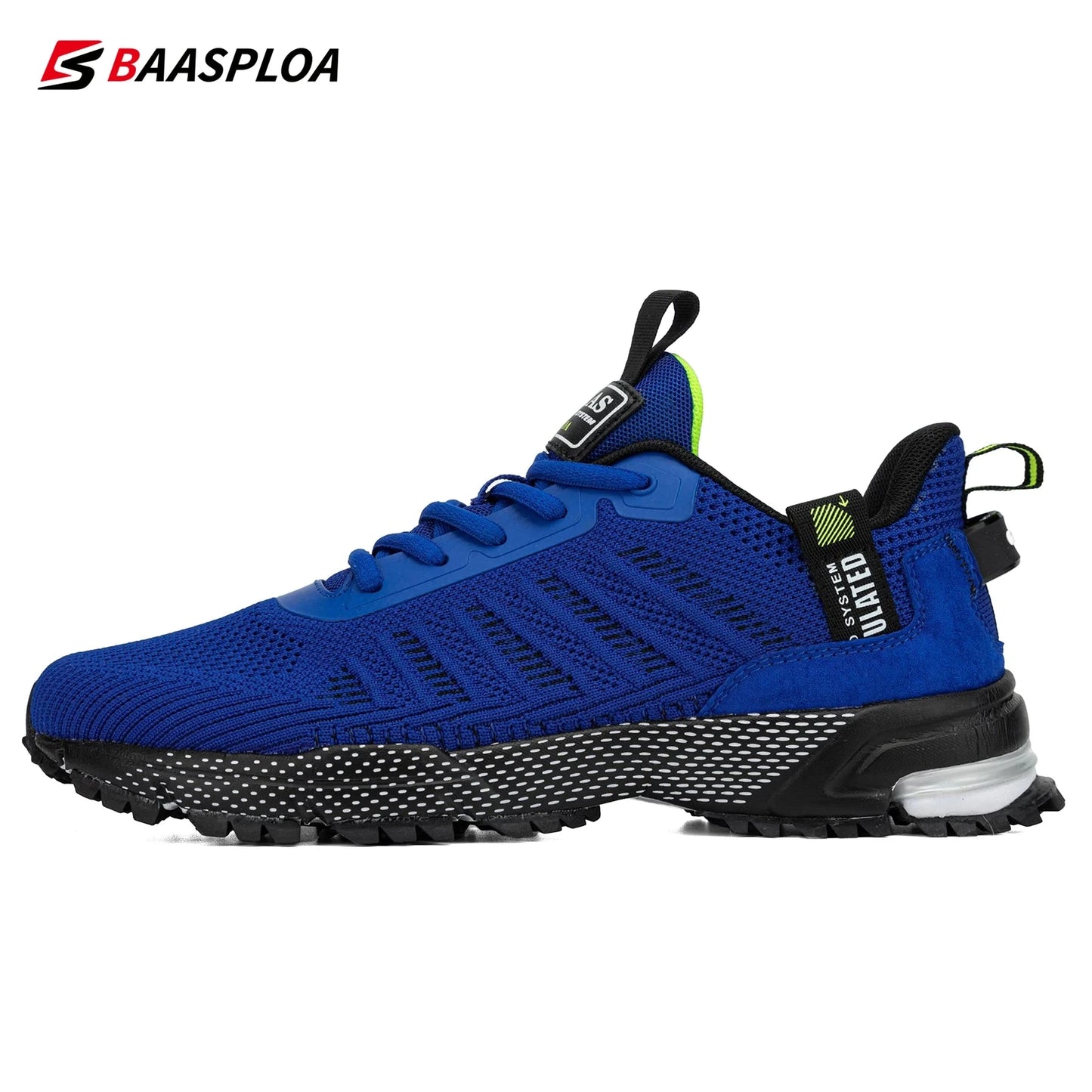 Baasploa Men Running Shoes Lightweight Sneakers Designer GlowCart