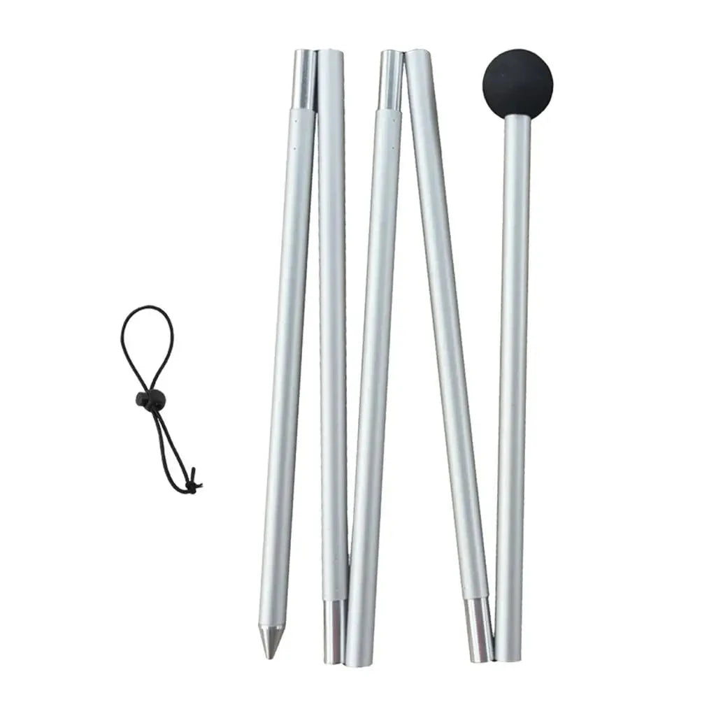 Tent Poles Telescoping Aluminum Alloy Stand Canopy Poles GlowCart