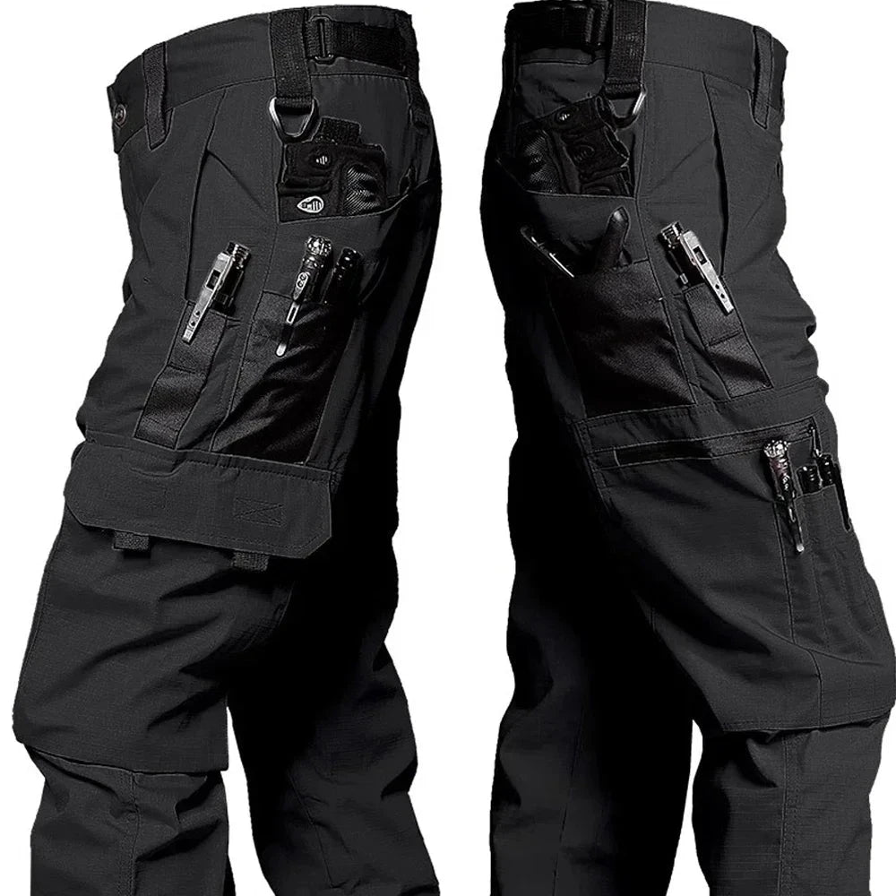 Tactical Pants Big Multi-pocket Men New Work Cargo Pants GlowCart