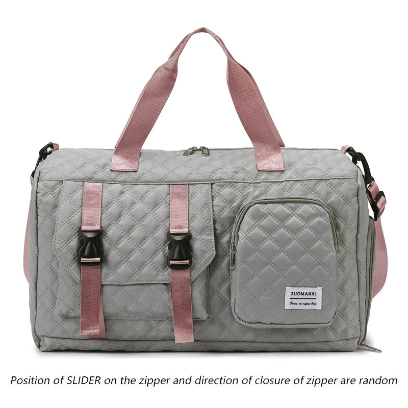 Durable Nylon Travel Duffle Bag, Portable Sports Gym Bag for GlowCart