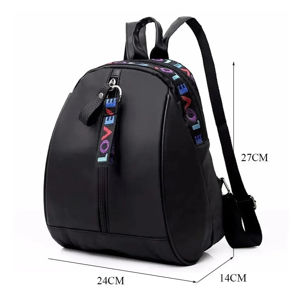 Women Mini Backpack Oxford Shoulder Bag For Teenage Girls GlowCart