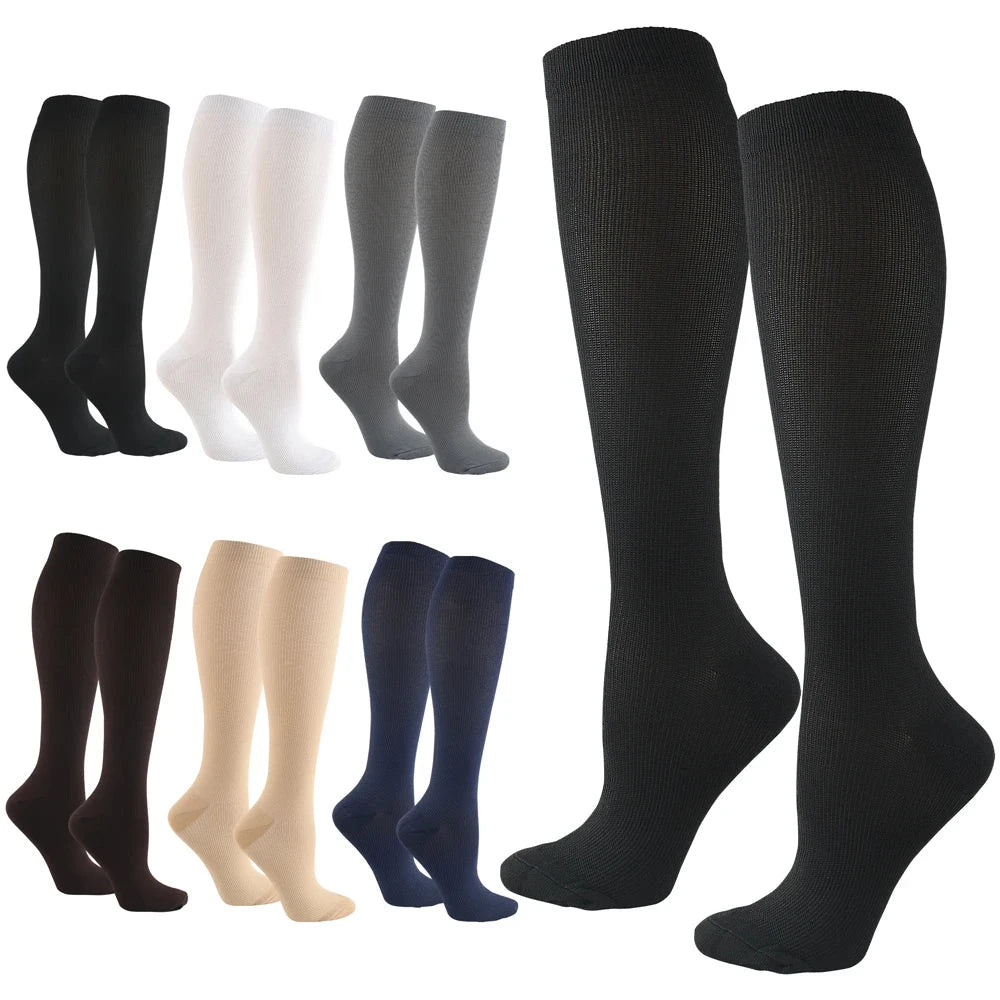 Varicose Veins Compression Socks Fit For Golf Rugby Running GlowCart