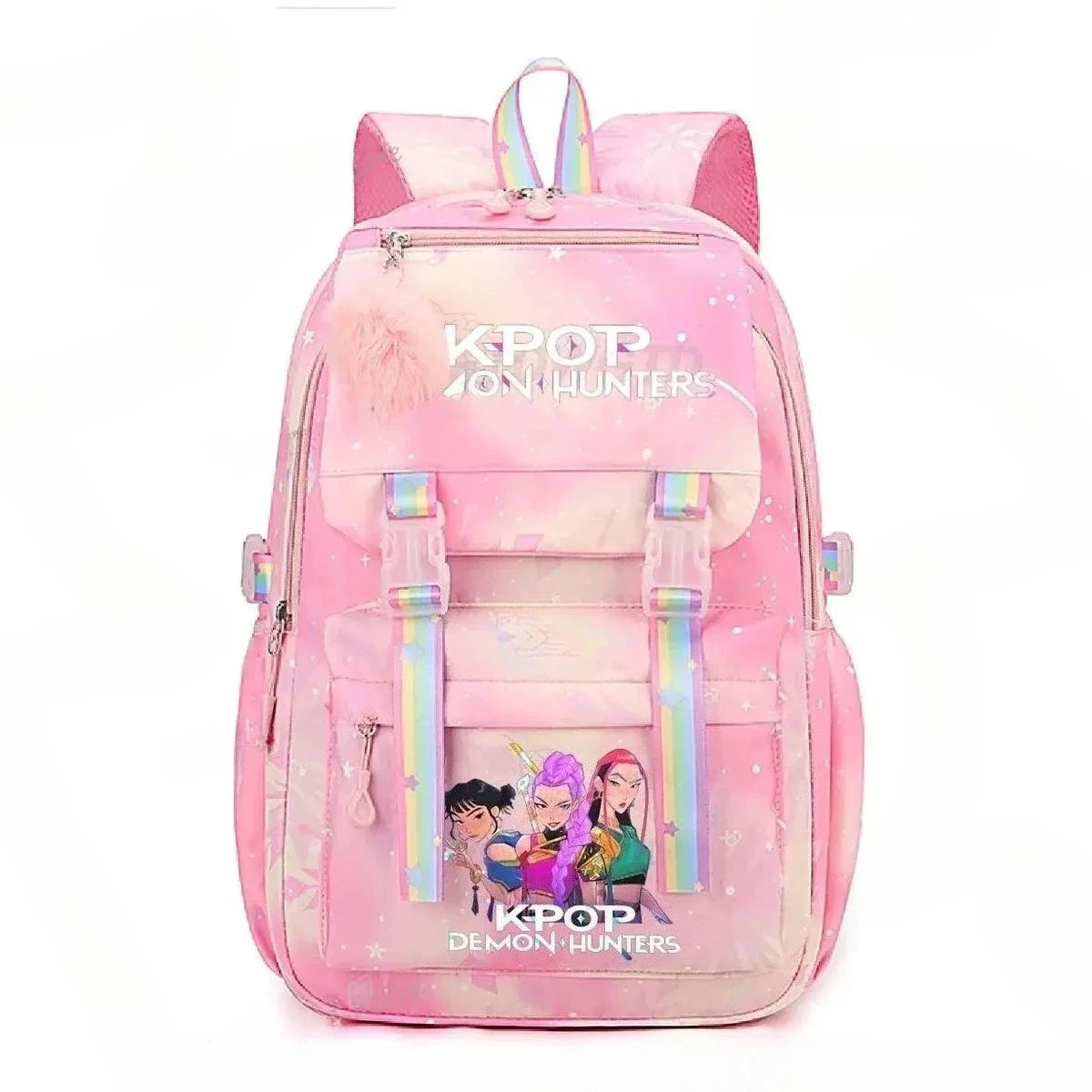 Hot Miniso KPop Demon Hunters Daily Bagpack Hot Movie Print Backpacks for Girl Boy K-Pop Fashion Casual Students School Backpack GlowCart