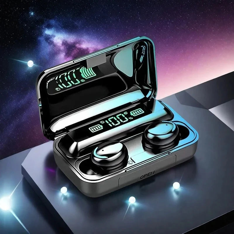 F9 Wireless Earphones Bluetooth Stereo Headphones Sport GlowCart