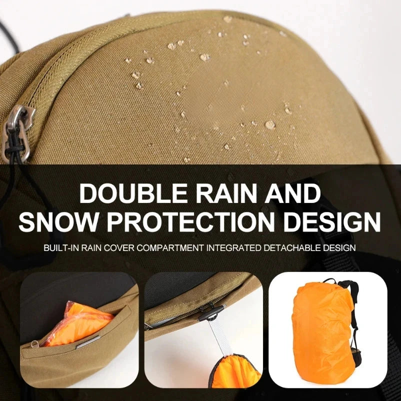 Mountaineering backpack 35 liters men's and women's outdoor GlowCart