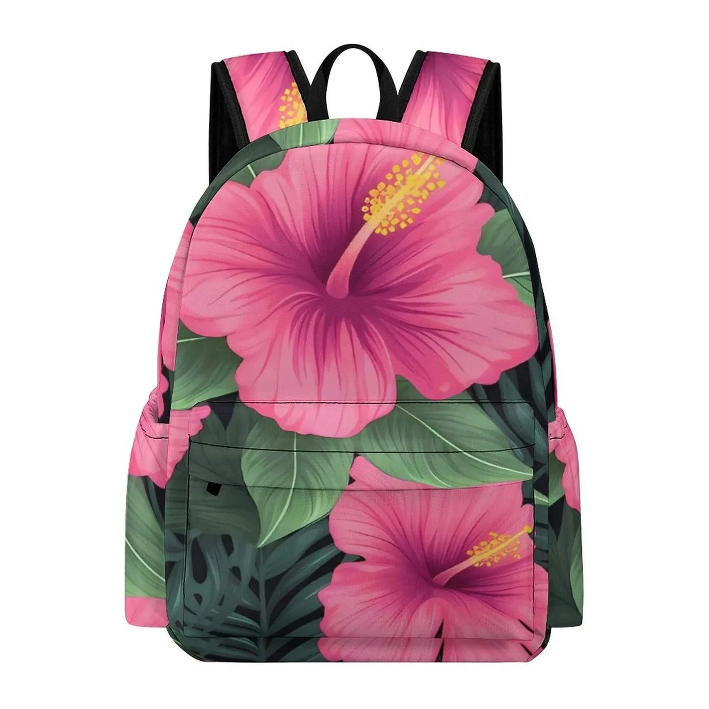 Floral Printed 3d Printed Schoolbags For Boys And Girls GlowCart