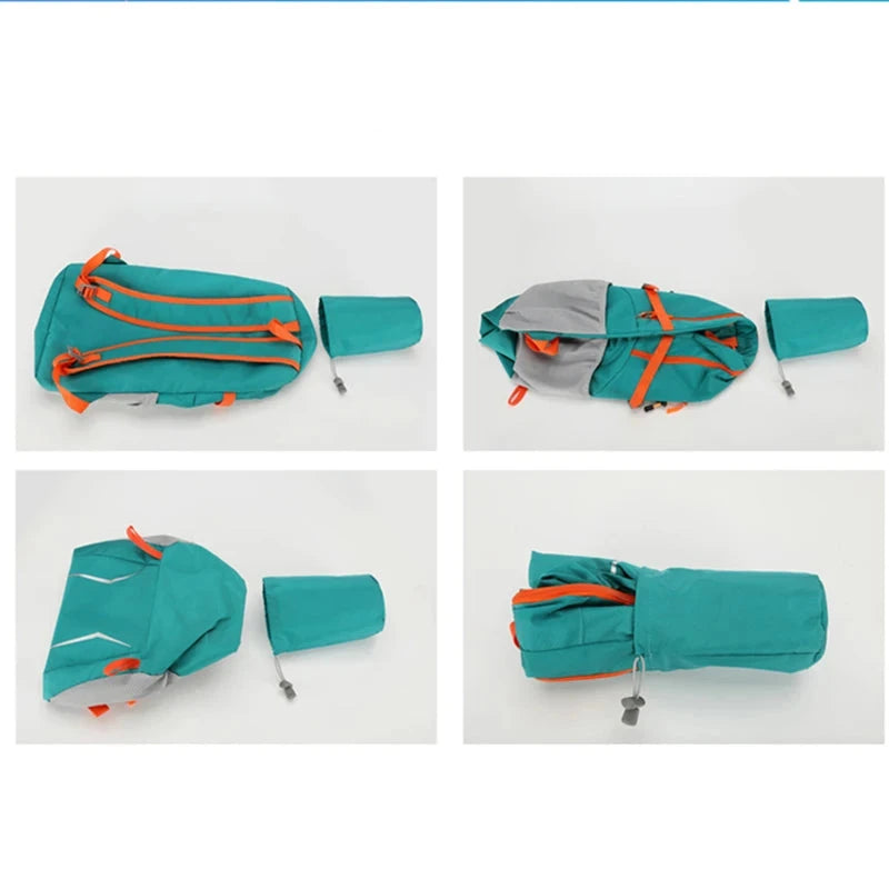 Nylon Waterproof Portable Sports Backpack  Foldable GlowCart